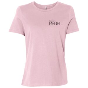 Rebel Ladies Short Sleeve T-Shirt (Left Logo)